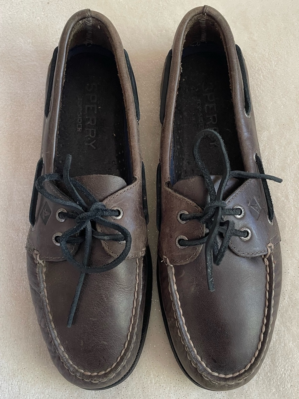 Sperry Top-Sider Genuine Leather Loafer Boat Shoes Dress Shoes Men's 9.5